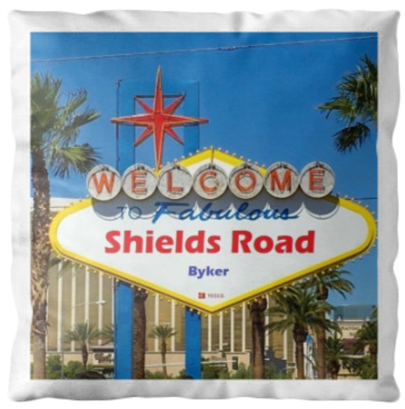 Shields Road Inspired Cushion